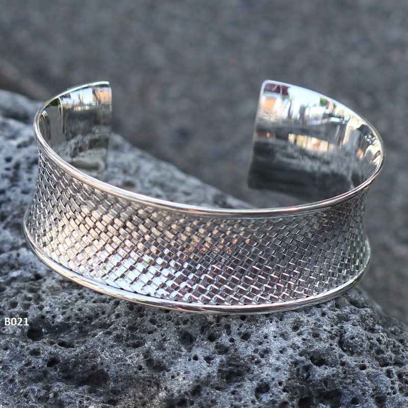 Sterling Silver Bracelets For Women Anyam B021W448