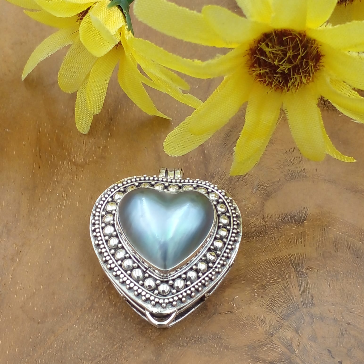 Box Love Silver Pendant P796MBLW535