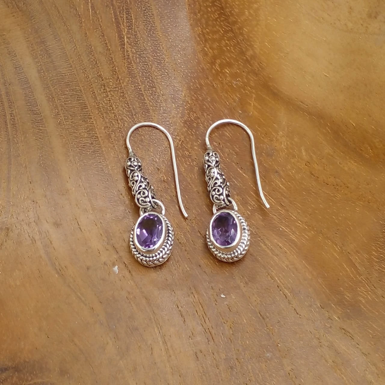 Silver Earrings With Gems E1810AMYW303