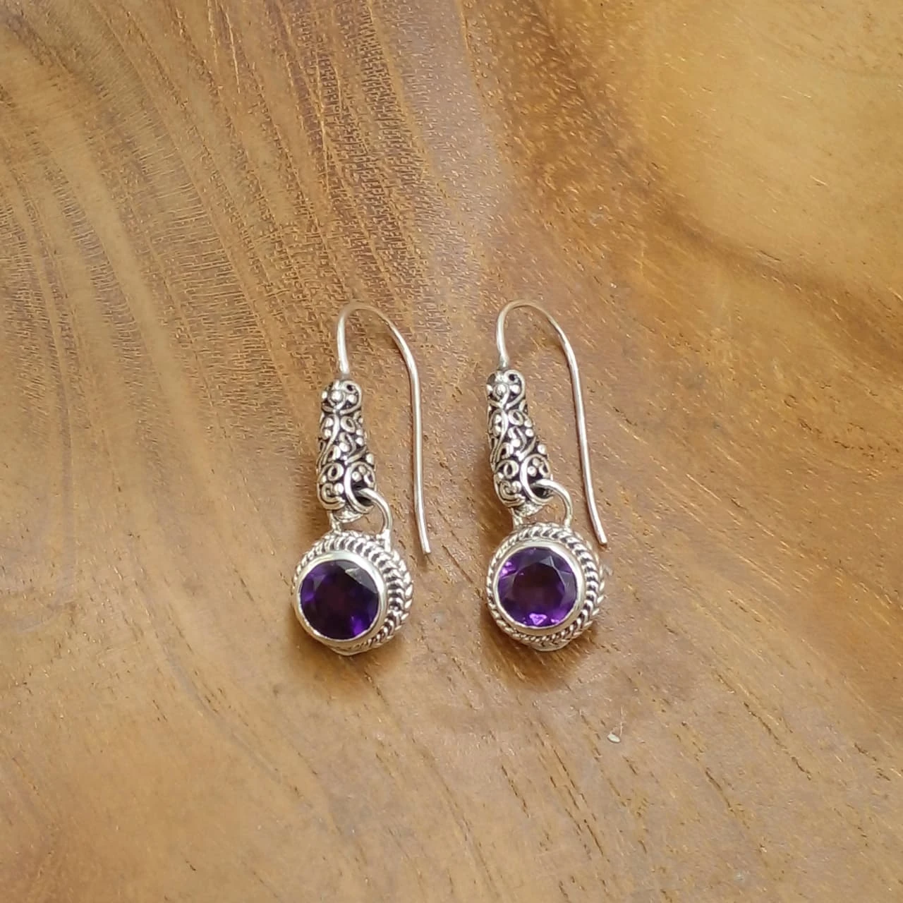 Silver Earrings With Gems E1811AMYW303